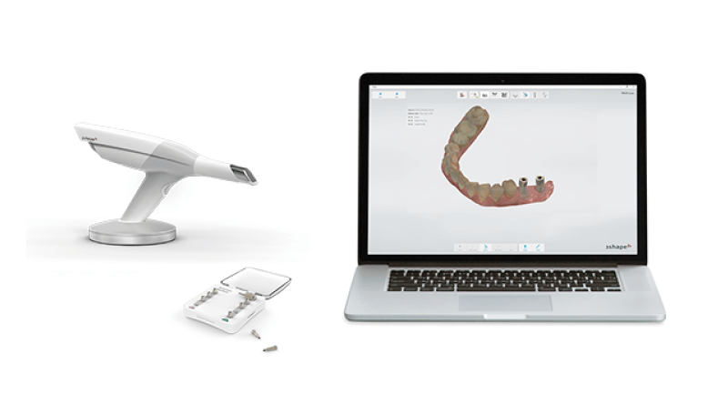 3Shape TRIOS és Implant Studio tervezőszoftver